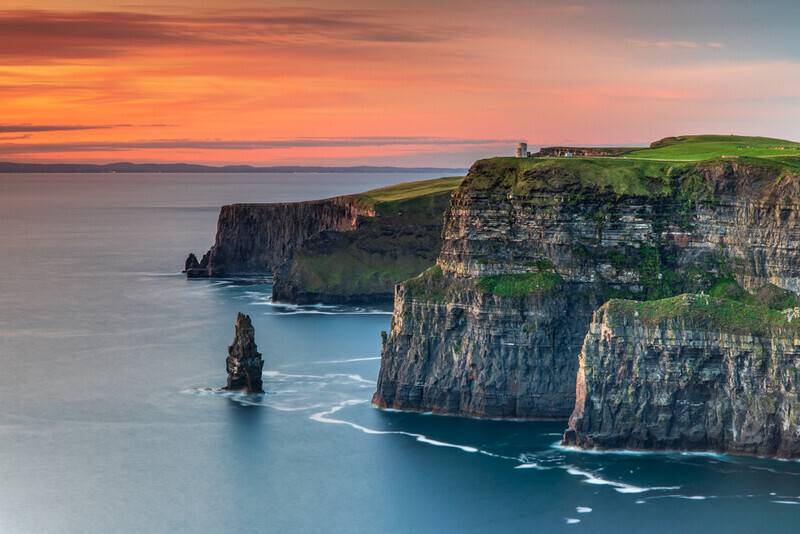 Cliffs of Moher Sunset, Co Clare by Irish Outdoor Photographer Adrian Hendroff - Landscape Photography in Ireland