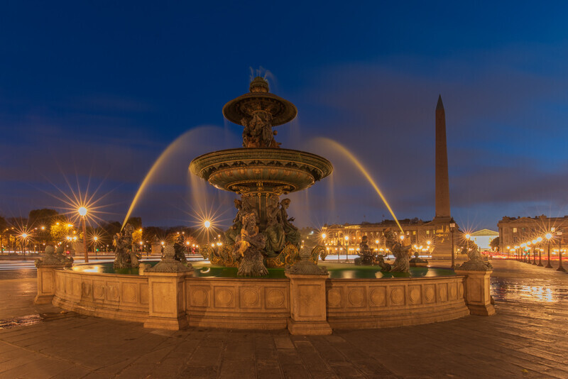Fontaine des Mers, Place De La Concorde, Paris by Irish Outdoor Photographer Adrian Hendroff - Fabulous Viewpoints
