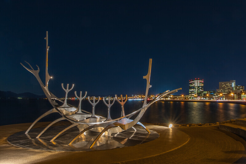 The Sun Voyager, Reykjavik, Iceland by Irish Photographer Adrian Hendroff - Outdoor Photography