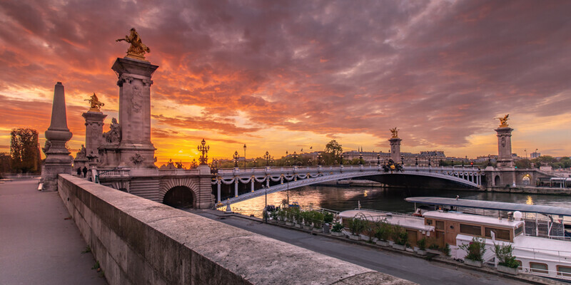 Pont Alexandre III Sunrise, Paris by Irish Outdoor Photographer Adrian Hendroff - Fabulous Viewpoints