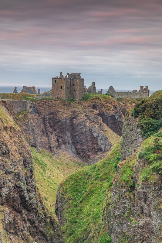Gorge, Dunnottar Castle, Scotland by Irish Outdoor Photographer Adrian Hendroff - Landscape Photography in Scotland