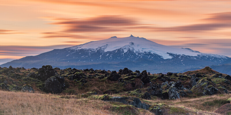 Snaefellsjokull Sunset, Snaefellsnes, Iceland by Irish Photographer Adrian Hendroff - Outdoor Photography