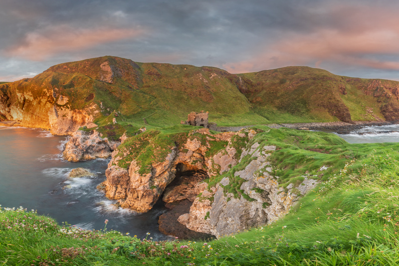 Kinbane Head Sunrise, Co Antrim, Northern Ireland by Irish Outdoor Photographer Adrian Hendroff - Landscape and Outdoor Photography in Ireland