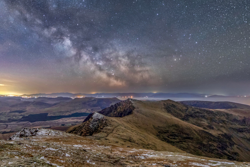 Brandon's Mystical Night Sky, Dingle Peninsula by Irish Photographer Adrian Hendroff - Outdoor Photography