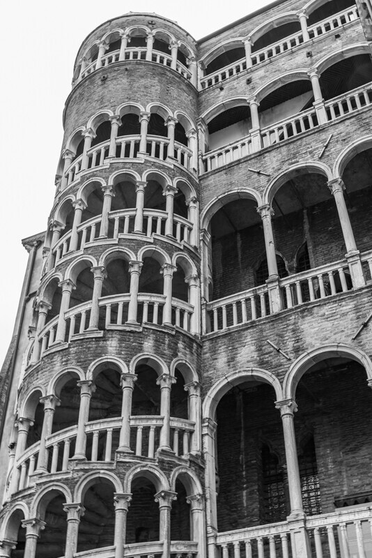 Scala Contarini del Bovolo, Venice by Irish Photographer Adrian Hendroff - Outdoor Photography in Italy