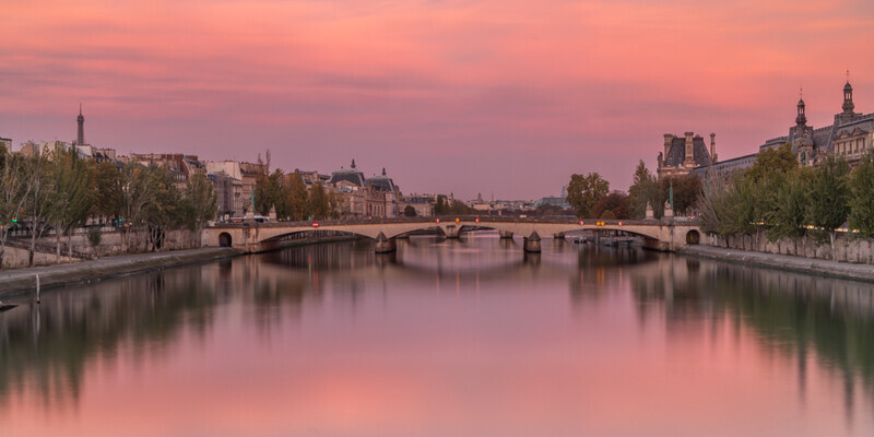 Pont du Carrousel and the Seine, Paris by Irish Outdoor Photographer Adrian Hendroff - Fabulous Viewpoints