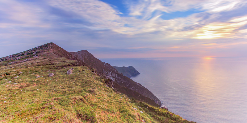 Achill Head Sunset from Croaghaun, Achill Island by Irish Outdoor Photographer Adrian Hendroff - Landscape and Outdoor Photography in Ireland