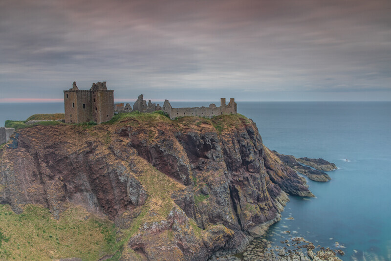 Clifftop View, Dunnottar Castle, Scotland by Irish Outdoor Photographer Adrian Hendroff - Landscape Photography in Scotland