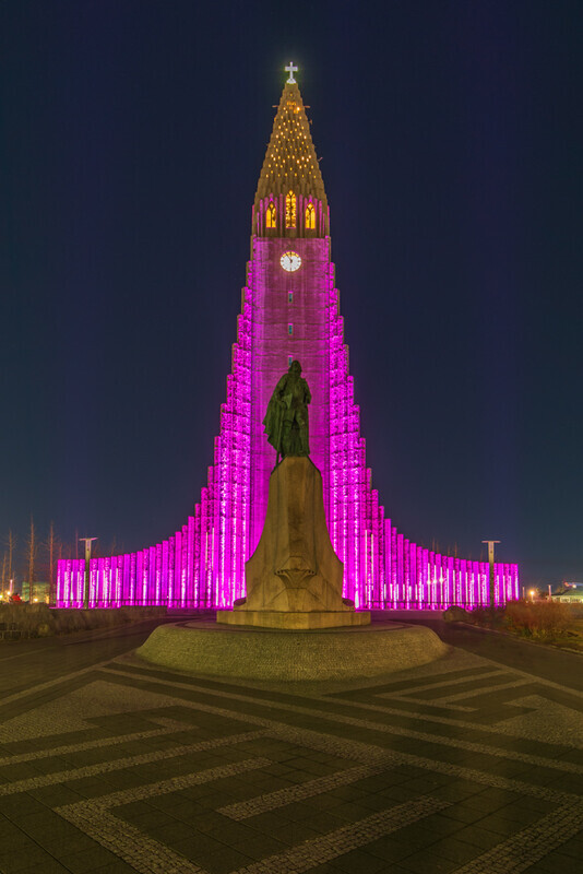 Hallgrimskirkja, Reykjavik, Iceland by Irish Photographer Adrian Hendroff - Outdoor Photography