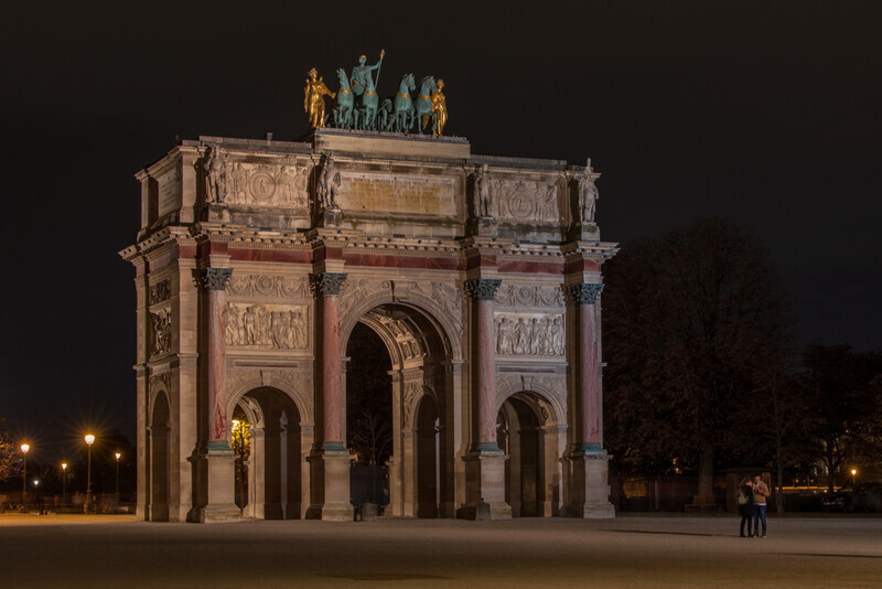 Arc de Triomphe du Carrousel, Paris by Irish Outdoor Photographer Adrian Hendroff - Fabulous Viewpoints