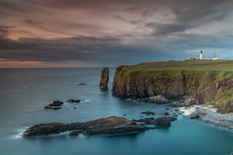 Noss Head Sunset, Scotland by Irish Outdoor Photographer Adrian Hendroff - Landscape Photography in Scotland