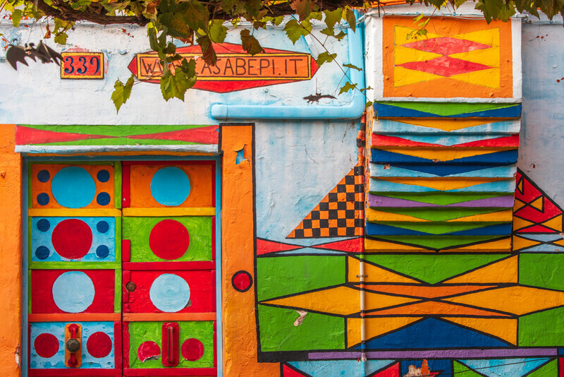 Casa Bepi, Burano, Italy by Irish Photographer Adrian Hendroff - Outdoor Photography in Italy