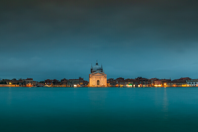 Dusk Falls Over Giudecca, Venice by Irish Photographer Adrian Hendroff - Outdoor Photography in Italy