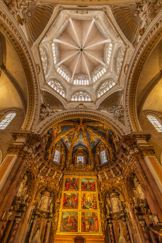 Wide View, Valencia Cathedral by Irish Photographer Adrian Hendroff - Outdoor Photography in Spain