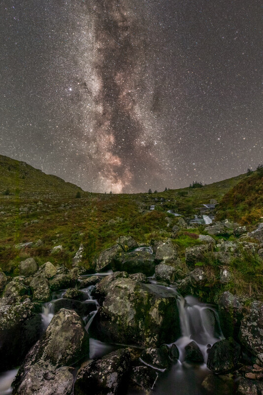 Milky Way Over Fraughan Rock Glen, Wicklow Mountains by Irish Photographer Adrian Hendroff - Outdoor Photography