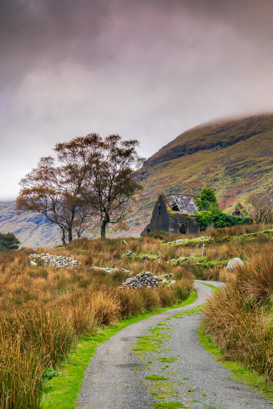 Molly's Cottage, Black Valley, Co Kerry by Irish Outdoor Photographer Adrian Hendroff - Landscape and Outdoor Photography in Ireland