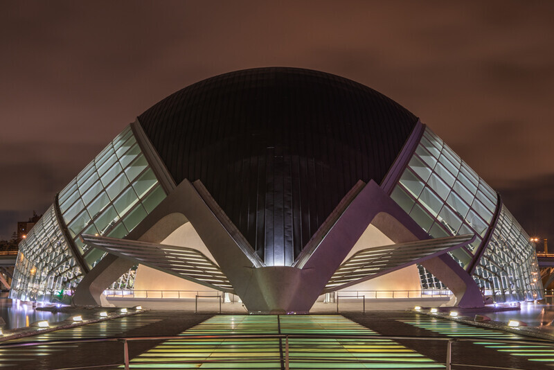 L'Hemisferic, City of Arts and Sciences, Valencia by Irish Photographer Adrian Hendroff - Outdoor Photography in Spain