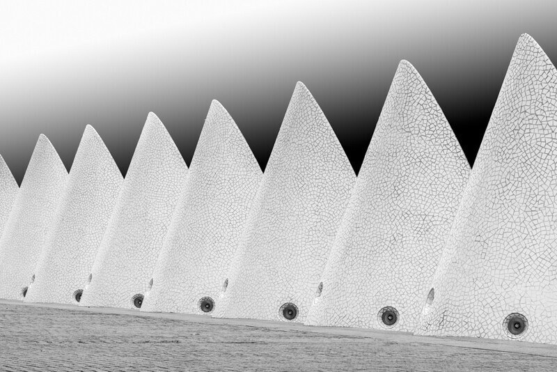 Cones, City of Arts and Sciences, Valencia by Irish Photographer Adrian Hendroff - Outdoor Photography in Spain