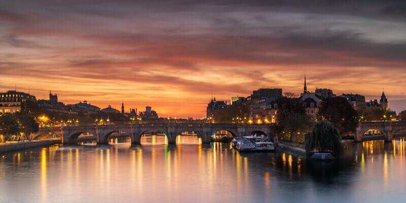 Pont Neuf and the Seine, Paris by Irish Outdoor Photographer Adrian Hendroff - Fabulous Viewpoints