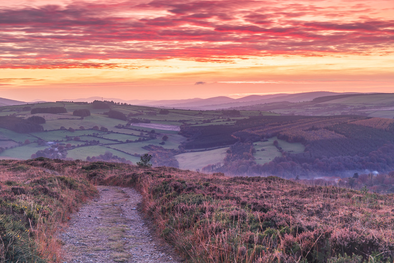 Mottee Stone Sunset, Wicklow by Irish Outdoor Photographer Adrian Hendroff - Landscape and Outdoor Photography in Ireland