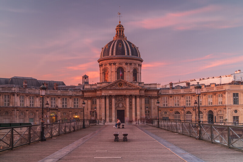 L'Institut de France at Dawn, Paris by Irish Outdoor Photographer Adrian Hendroff - Fabulous Viewpoints