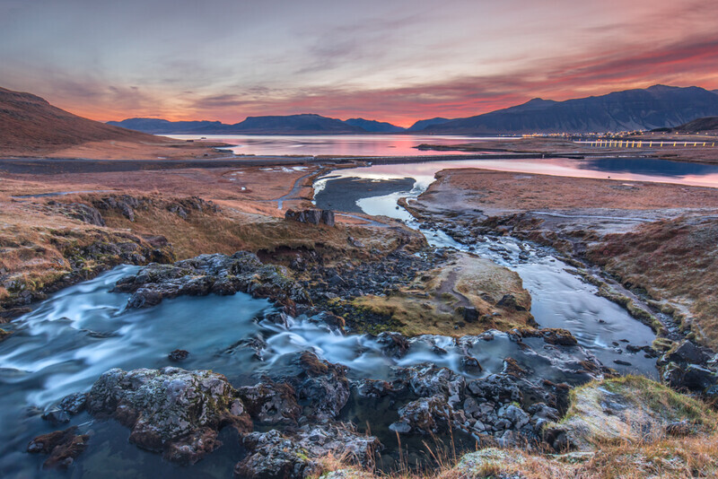 Dawn At Grundarfjordur, Snaefellsnes, Iceland by Irish Photographer Adrian Hendroff - Outdoor Photography