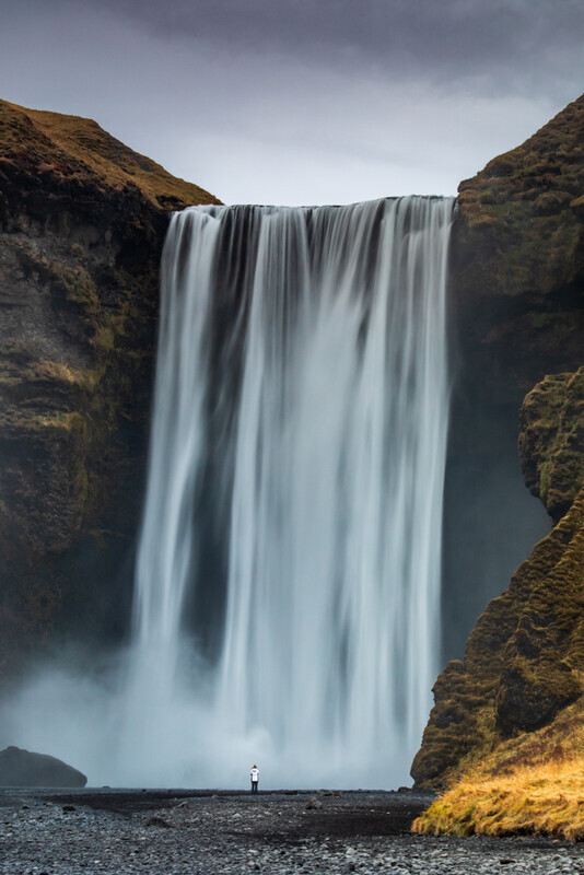 Skógafoss Mood, Iceland by Irish Photographer Adrian Hendroff - Outdoor Photography