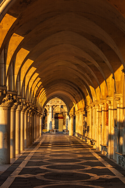 The Arches, Doge's Palace, Venice by Irish Photographer Adrian Hendroff - Outdoor Photography in Italy