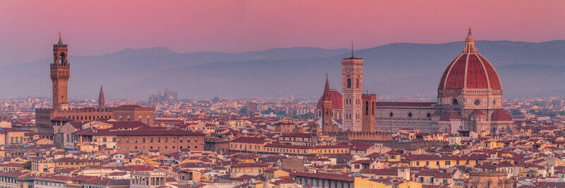 Florence Panorama from Piazza Michelangelo, Italy by Irish Outdoor Photographer Adrian Hendroff - Fabulous Viewpoints