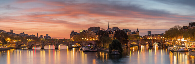 Pont Neuf Panorama, Paris by Irish Outdoor Photographer Adrian Hendroff - Fabulous Viewpoints