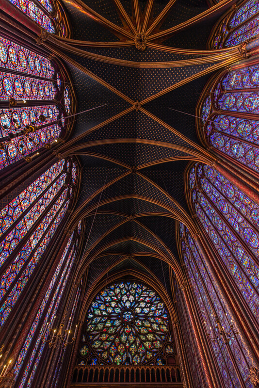 Rose Window, Sainte-Chapelle, Paris by Irish Outdoor Photographer Adrian Hendroff - Fabulous Viewpoints