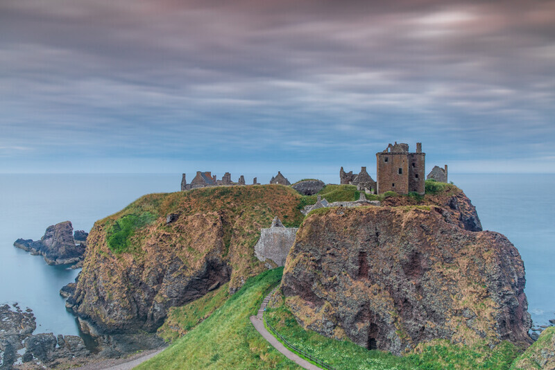 Rocky Perch, Dunnottar Castle, Scotland by Irish Outdoor Photographer Adrian Hendroff - Landscape Photography in Scotland
