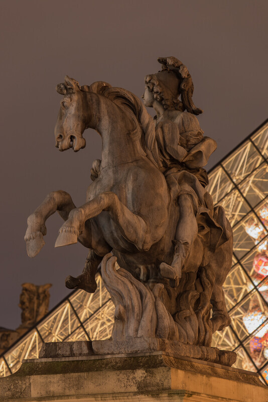 Louis XIV Statue, Louvre, Paris by Irish Outdoor Photographer Adrian Hendroff - Fabulous Viewpoints