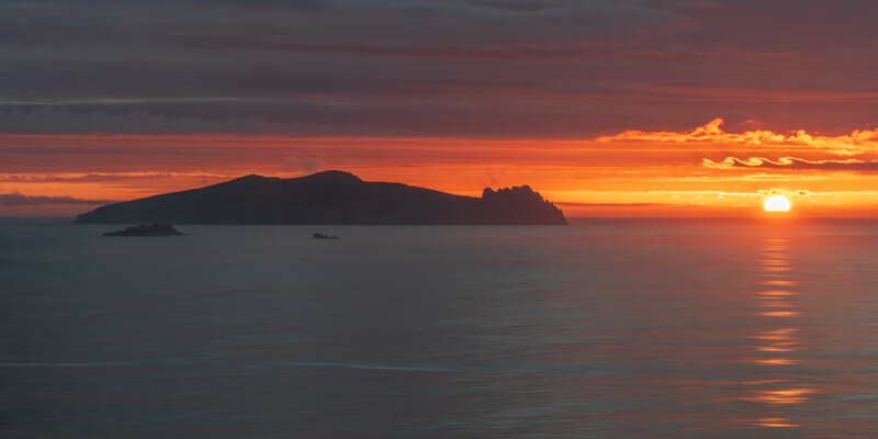 The Sleeping Giant and Setting Sun, Dingle Peninsula by Irish Outdoor Photographer Adrian Hendroff - Landscape Photography in Ireland