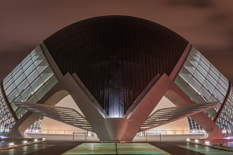L'Hemisferic, City of Arts and Sciences, Valencia by Irish Photographer Adrian Hendroff - Outdoor Photography in Spain