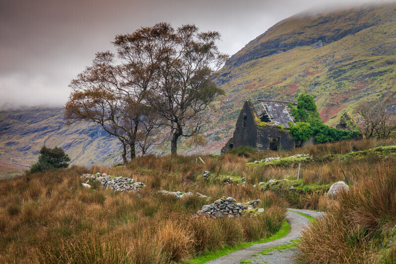 Molly's Cottage, Black Valley, Co Kerry by Irish Outdoor Photographer Adrian Hendroff - Landscape and Outdoor Photography in Ireland