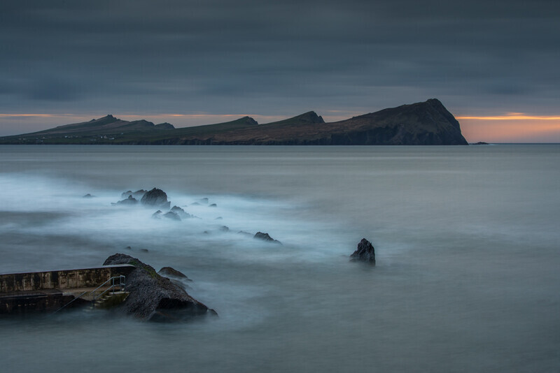 Last Light At Dooneen Pier, Dingle Peninsula by Irish Outdoor Photographer Adrian Hendroff - Landscape Photography in Ireland