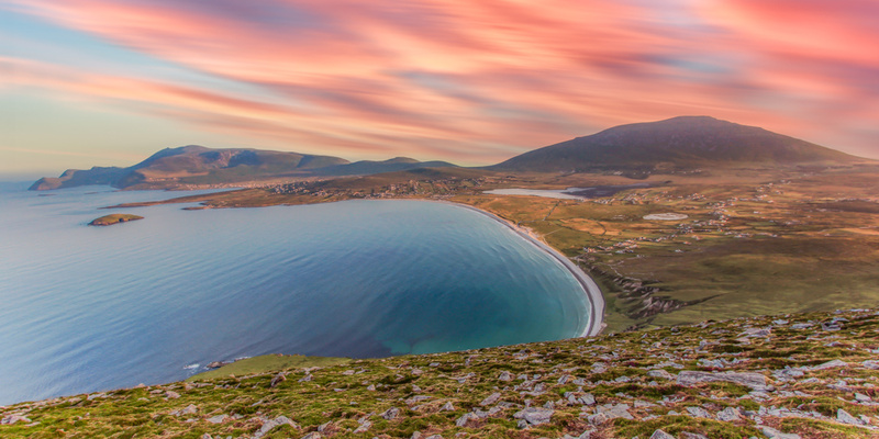 Achill Head and Trawmore from Minaun, Achill Island by Irish Outdoor Photographer Adrian Hendroff - Landscape and Outdoor Photography in Ireland