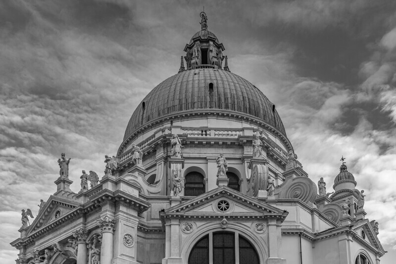 The Great Dome, La Salute, Venice by Irish Photographer Adrian Hendroff - Outdoor Photography in Italy
