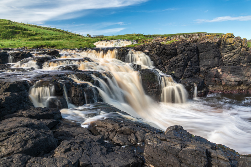 Dunseverick Falls, Co Antrim, Northern Ireland by Irish Outdoor Photographer Adrian Hendroff - Landscape and Outdoor Photography in Ireland