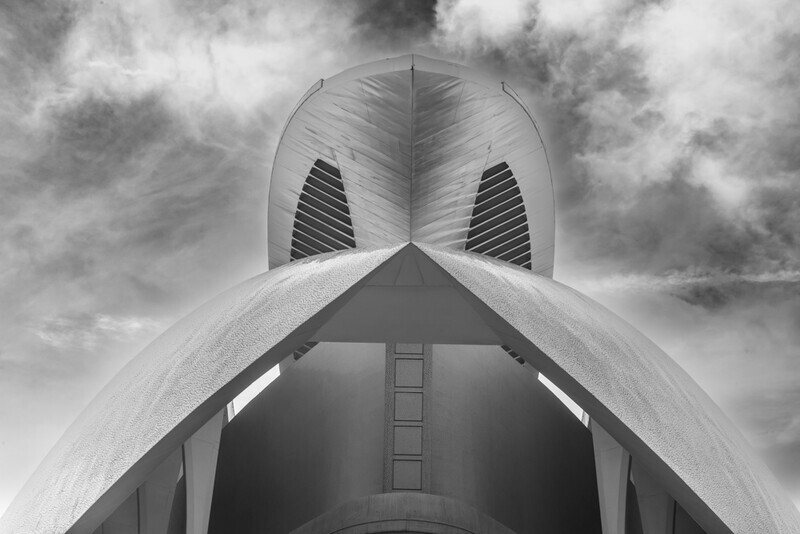 Rocket Ship, Palau de les Arts Reina Sofia, Valencia by Irish Photographer Adrian Hendroff - Outdoor Photography in Spain