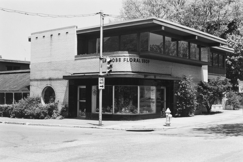 Latrobe Floral Shop, Latrobe, Pennsylvania 1978 - Photographic Survey of Westmoreland County Architecture, 1978-1979