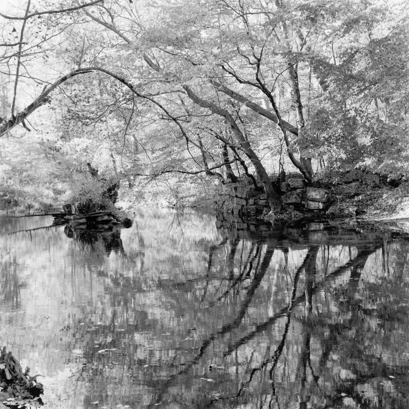 Railroad Pier on Loyalhhana Creek, Pennsylvania, 2023 - New Work, 2016-2024