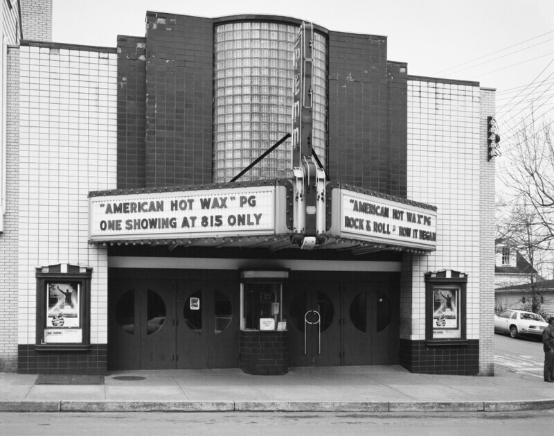 Movie Theater, Mount Pleasant, Pennsylvania 1978 - Photographic Survey of Westmoreland County Architecture, 1978-1979