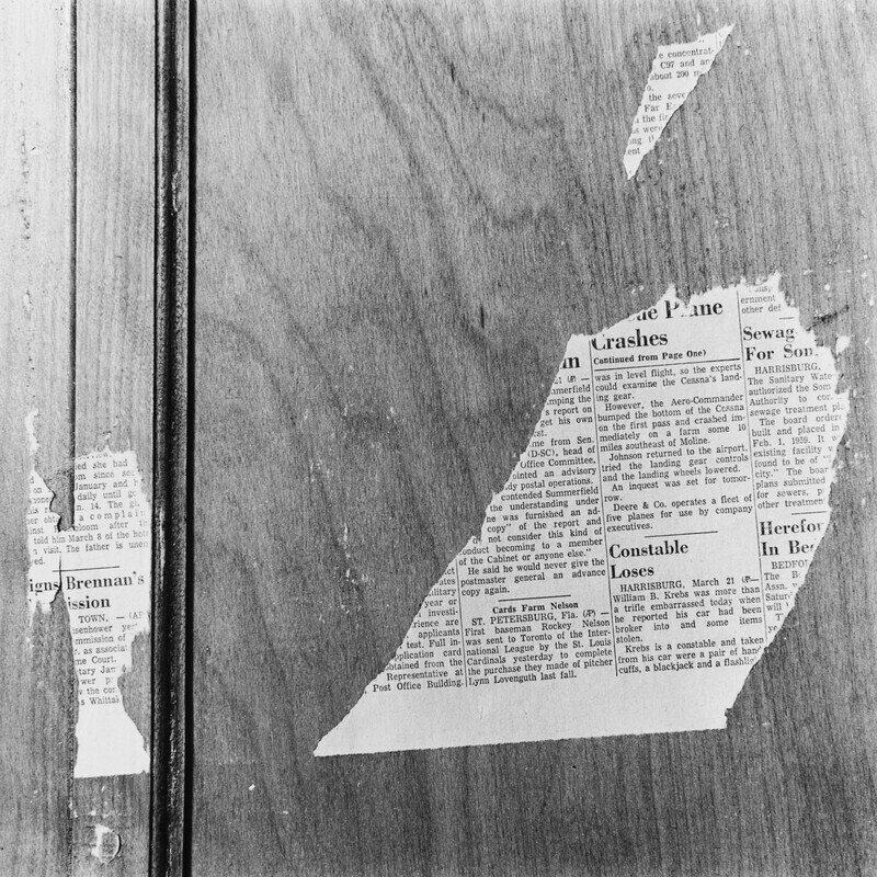Plane Crashes, Pennsylvania 2016 - Fragments, 2018