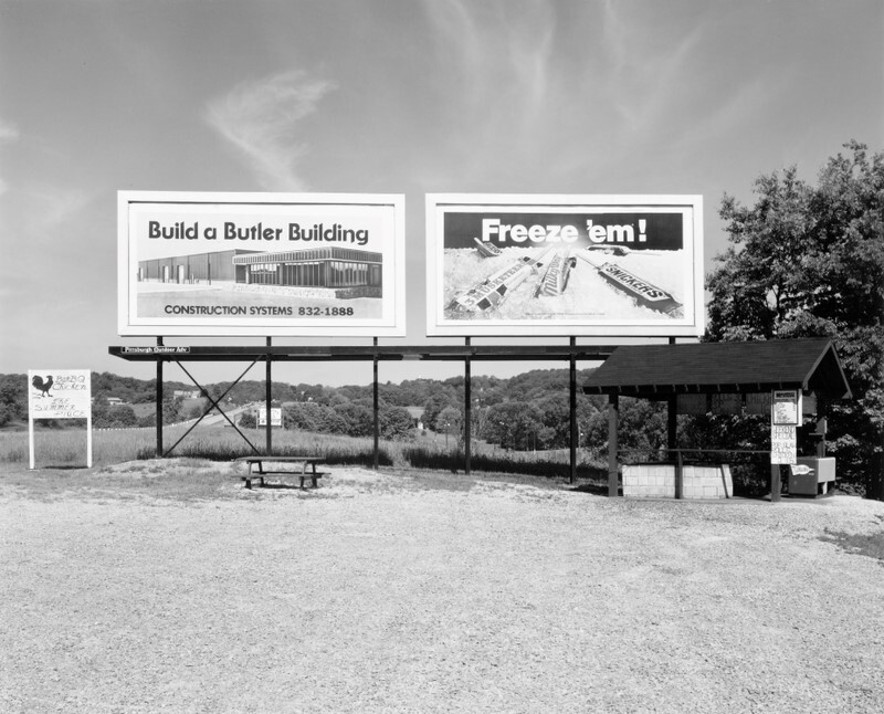 Billboards at Beatty, Pennsylvania 1978 - Landscapes, 1975-1986