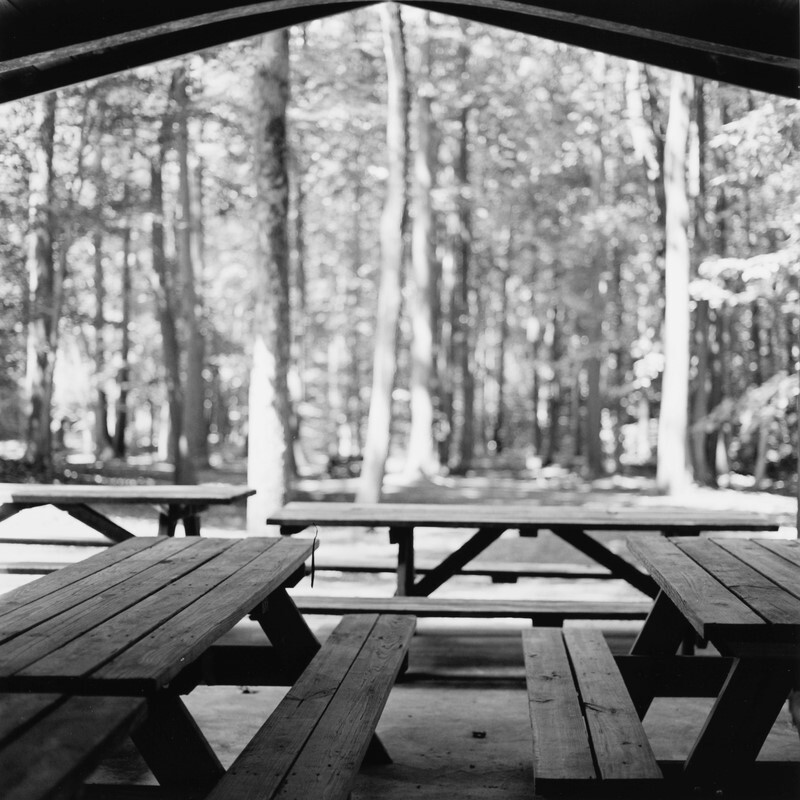 Pavilion, Pine Ridge Park, Indiana County, Pennsylvania, 2019 - New Work, 2016-2024