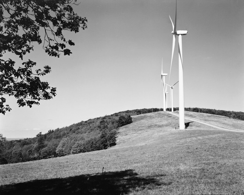 Windturbines, Laurel Mountain, Pennsylvania, 2025 - New Work, 2016-2024