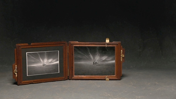  - Antique Glass Plate Holders