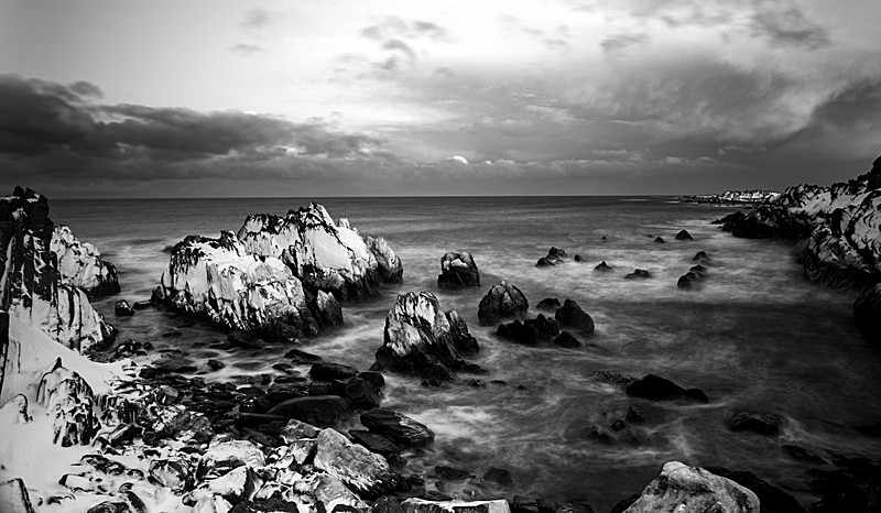 Icy shore - seascape